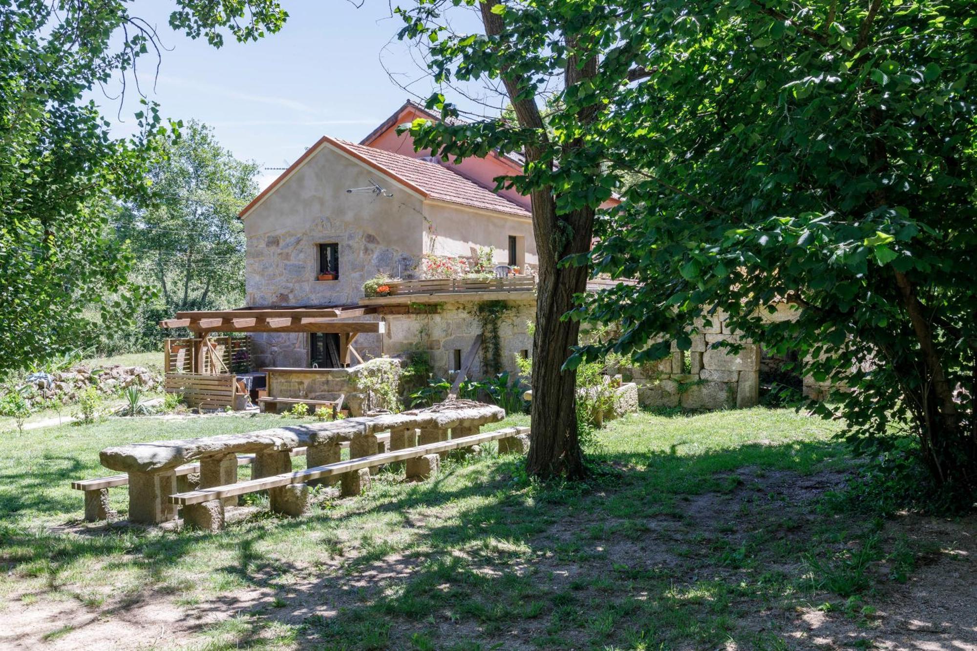 Hermoso Molino Restaurado A Pie Del Rio En Виго Экстерьер фото